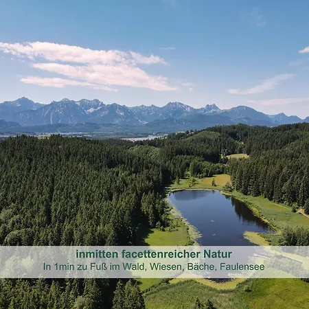 Biohof Stoeger Adults Only Mit Blick Auf Schloss Neuschwanstein Und Alpen Nur 2 Einheiten Apartmán *