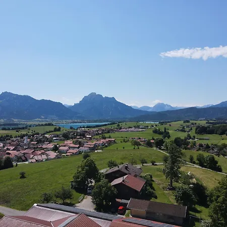 아파트 Stoeger - Adults Only Mit Einzigartigem Panoramablick Auf See, Alpen Und Schloss Neuschwanstein - Nur 2 Einheiten