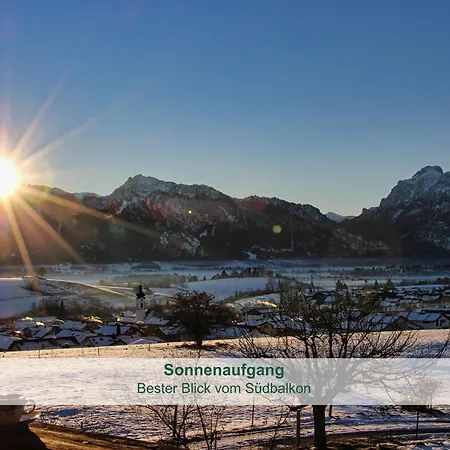 아파트 Stoeger - Adults Only Mit Einzigartigem Panoramablick Auf See, Alpen Und Schloss Neuschwanstein - Nur 2 Einheiten 리덴