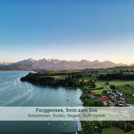 Stoeger - Adults Only Mit Einzigartigem Panoramablick Auf See, Alpen Und Schloss Neuschwanstein - Nur 2 Einheiten 아파트
