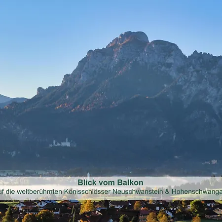 아파트 Stoeger - Adults Only Mit Einzigartigem Panoramablick Auf See, Alpen Und Schloss Neuschwanstein - Nur 2 Einheiten *