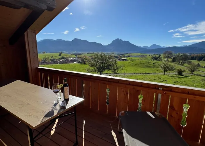 Biohof Stoeger Adults Only Mit Blick Auf Schloss Neuschwanstein Und Alpen Nur 2 Einheiten *