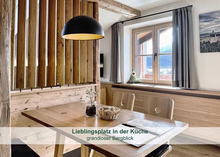 Biohof Stoeger Adults Only Mit Blick Auf Schloss Neuschwanstein Und Alpen Nur 2 Einheiten 아파트 리덴